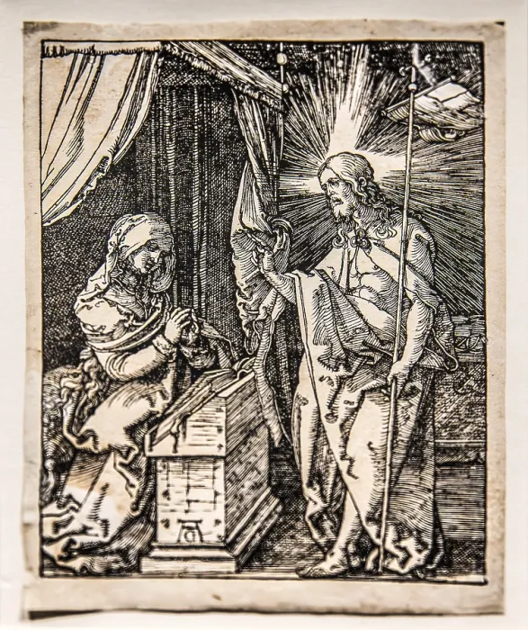 Framed Print : Christ appears to his mother Mary