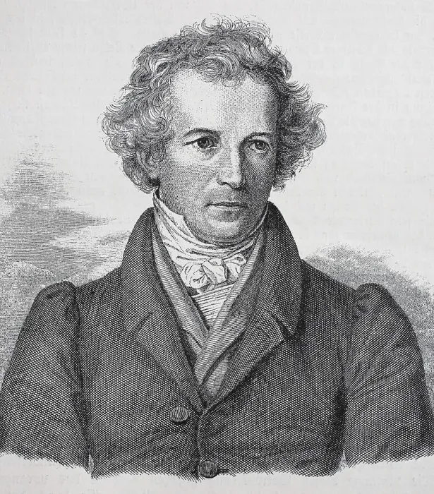 Framed Print : Christian Daniel Rauch (2 January 1777) (3 December 1857) was a German sculptor
