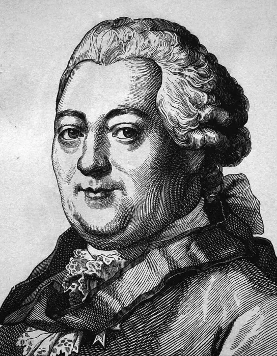 Framed Print : Christian Felix Weisse, 1726 - 1804 Framed Print : Christian Felix Weisse, 1726 - 1804