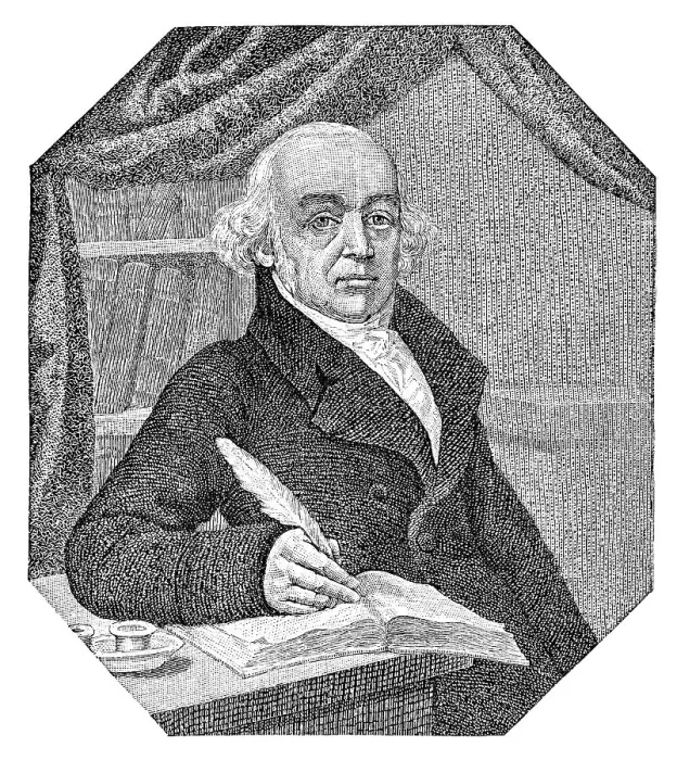 Framed Print : Christian Friedrich Samuel Hahnemann (1755-1843) was a German physician