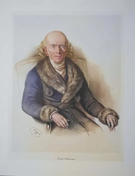 Framed Print : Christian Friedrich Samuel Hahnemann (born 10 April 1755 in Meissen)
