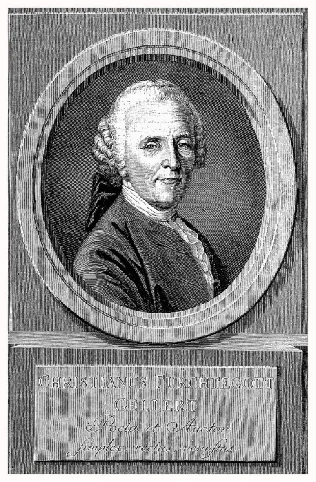Framed Print : Christian Fuerchtegott Gellert Framed Print : Christian Fuerchtegott Gellert