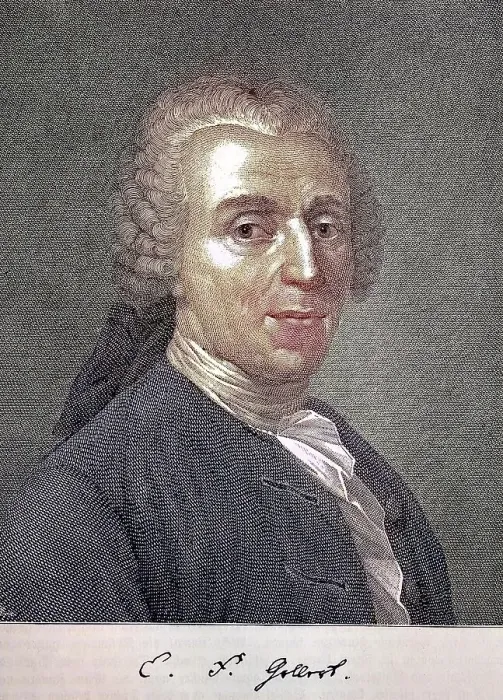 Framed Print : Christian Fuerchtegott Gellert Framed Print : Christian Fuerchtegott Gellert