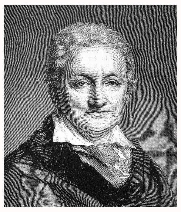 Framed Print : Christian Graf zu Stolberg, painted in 1818 by Groeger