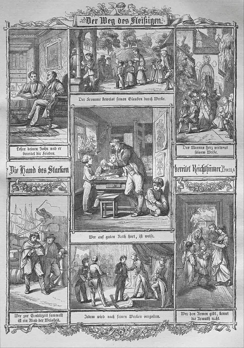 Framed Print : About the Christian perfection