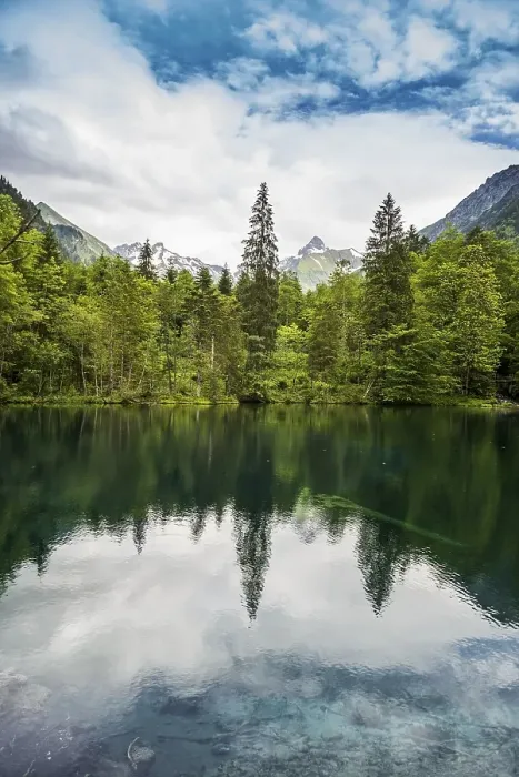 Framed Print : Christlessee, near Gottenried, Trettachtal Framed Print : Christlessee, near Gottenried, Trettachtal
