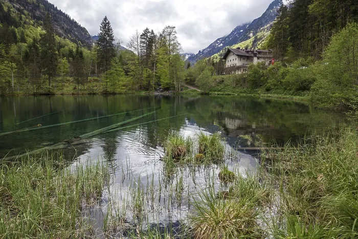 Framed Print : Christlessee, near Gottenried, Trettachtal