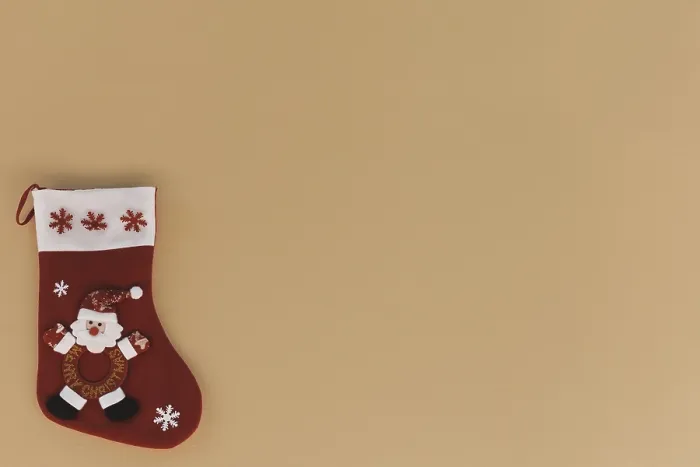 Framed Print : Christmas background with christmas sock Framed Print : Christmas background with christmas sock