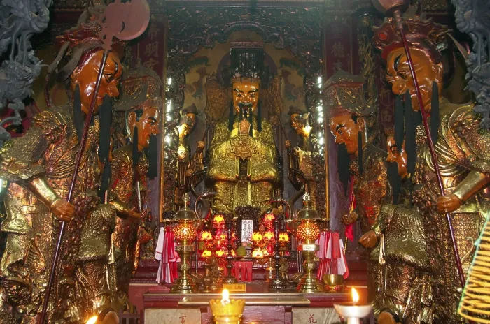 Framed Print : Chua Ngoc Hoang or Pagoda of the Jade Emperor was built in 1909