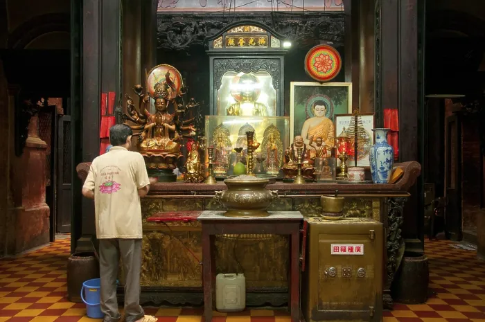 Framed Print : Chua Ngoc Hoang or Pagoda of the Jade Emperor was built in 1909