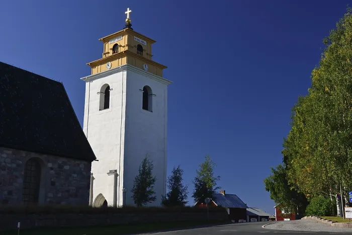 Framed Print : Church, Church Town, Gammelstad (Old Town) Lulea
