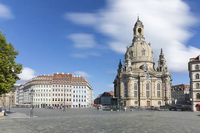 Framed Print : Church of Our Lady and Neumarkt in Dresden Framed Print : Church of Our Lady and Neumarkt in Dresden