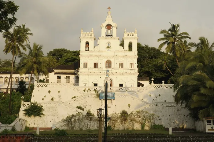 Framed Print : The Church of the Lady Panjim Goa Maharashtra India Asia September 2010