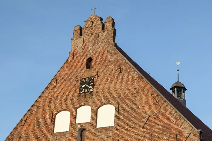 Framed Print : Church, Landkirchen, Fehmarn, Schleswig-Holstein