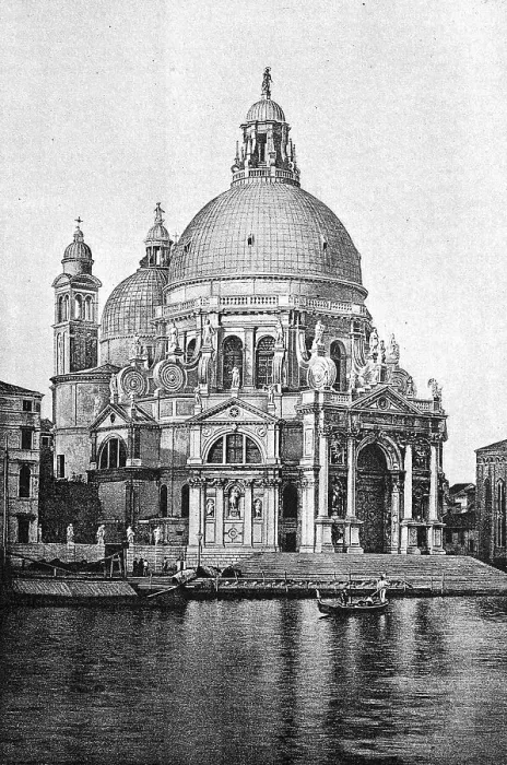 Framed Print : Church of Madonna della Salute in Venice