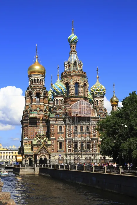 Framed Print : The Church of the Resurrection is a cathedral in Saint Petersburg