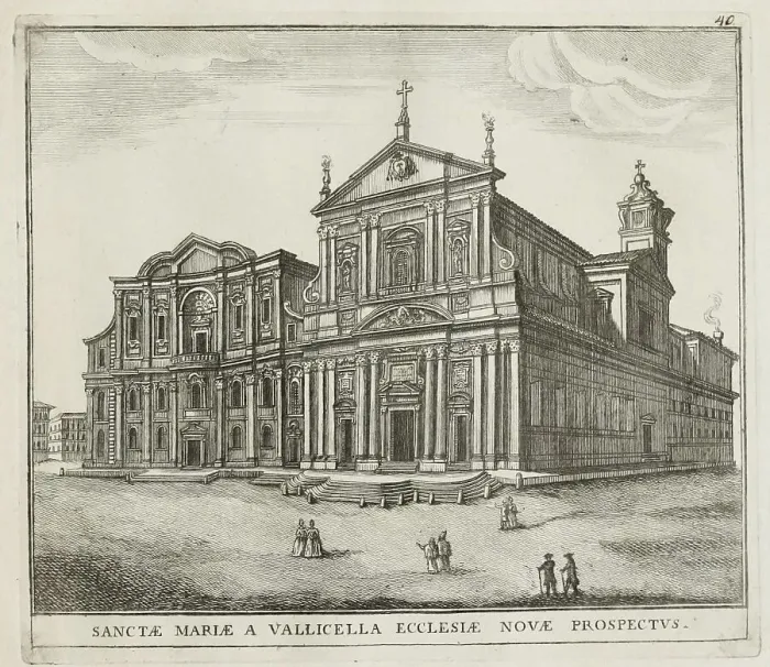 Framed Print : The Church of Santa Maria in Vallicella Framed Print : The Church of Santa Maria in Vallicella