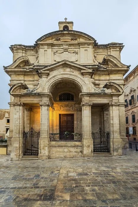 Framed Print : The Church of St Catherine, Valletta
