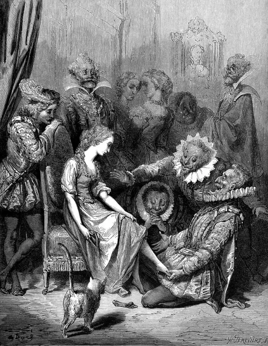 Framed Print : Cinderella, girl trying on shoes that fit her