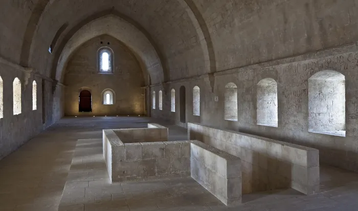 Framed Print : Cistercian monastery founded in 1144