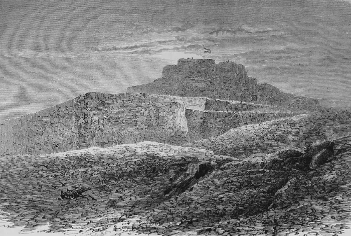 Framed Print : Citadel of Belfort, Illustrierte Kriegschronik 1870 - 1871