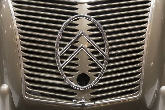 Framed Print : A Citroen 2 CV A, built in 1950