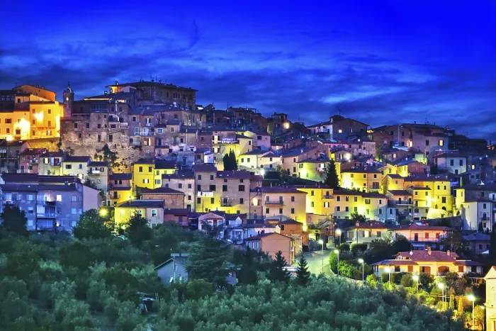 Framed Print : City of Chianciano Terme in the province of Siena in Tuscany Framed Print : City of Chianciano Terme in the province of Siena in Tuscany