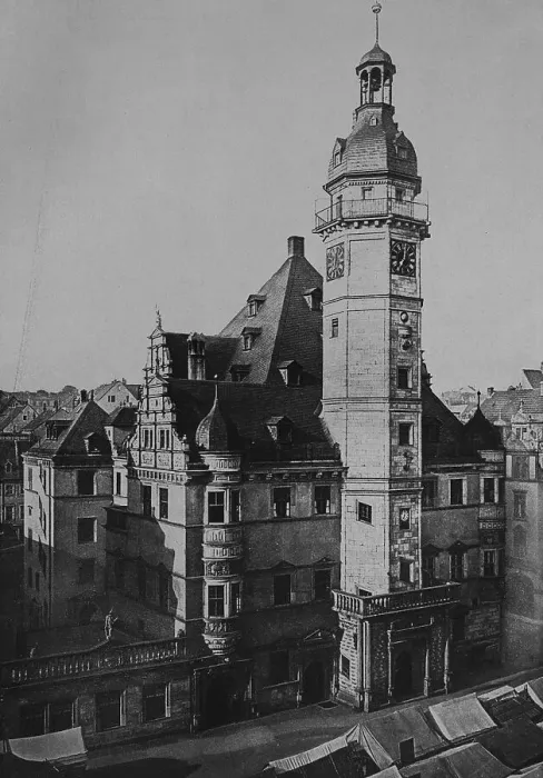 Framed Print : City hall of Altenburg, Thuringia Framed Print : City hall of Altenburg, Thuringia