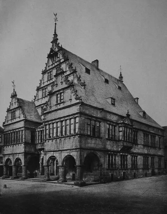 Framed Print : City hall of Paderborn, North Rhine-Westphalia Framed Print : City hall of Paderborn, North Rhine-Westphalia