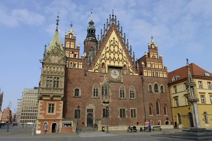 Framed Print : City Hall, Ring, Wroclaw, Lower Silesia, Poland