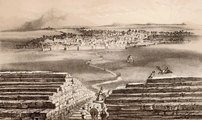 Framed Print : City of Medina, Al Madinah Province