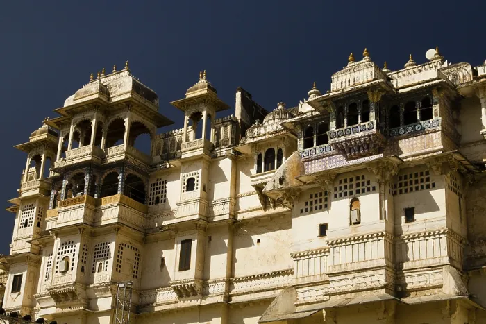 Framed Print : City Palace, Udaipur, Rajasthan, India, Asia