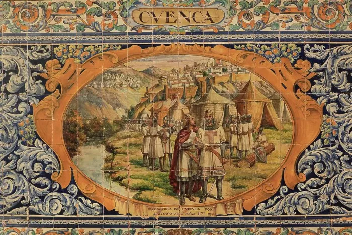 Framed Print : City of Seville, at the Plaza de Espana