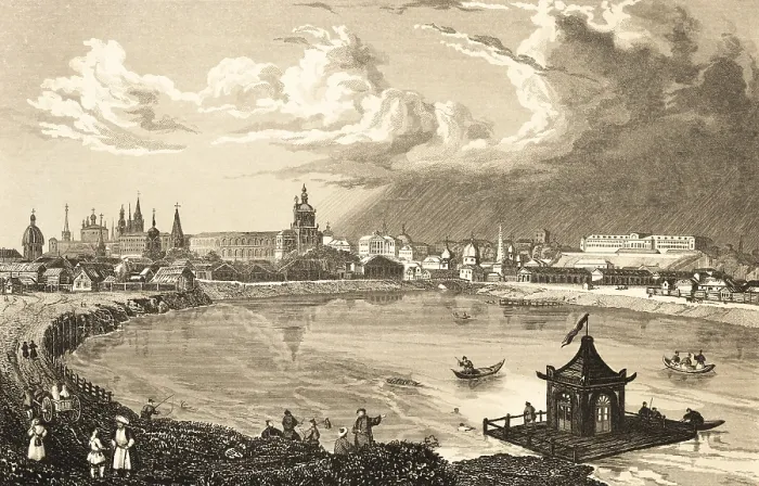 Framed Print : Cityscape of Kazan on the Volga Framed Print : Cityscape of Kazan on the Volga