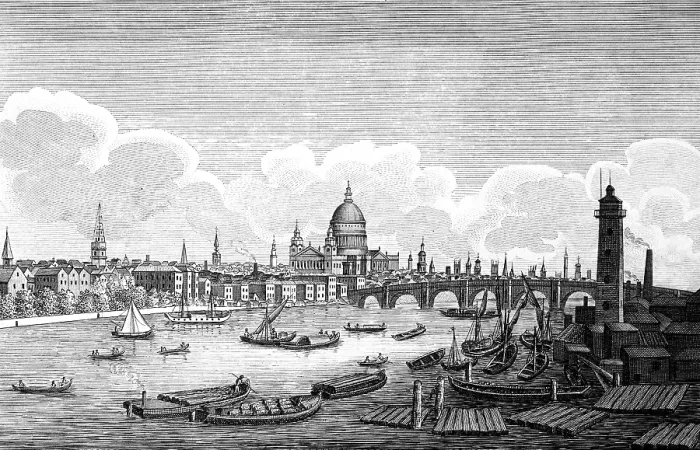 Framed Print : Cityscape of London on the Thames