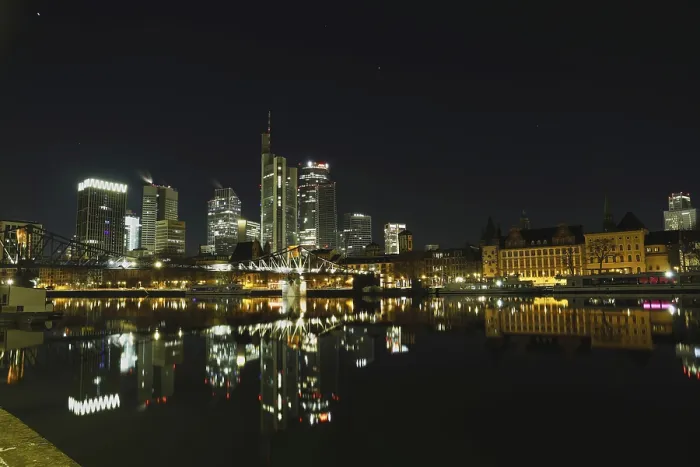 Framed Print : Cityscape and skyline of a modern metropolis