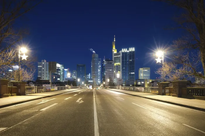 Framed Print : Cityscape and skyline of a modern metropolis