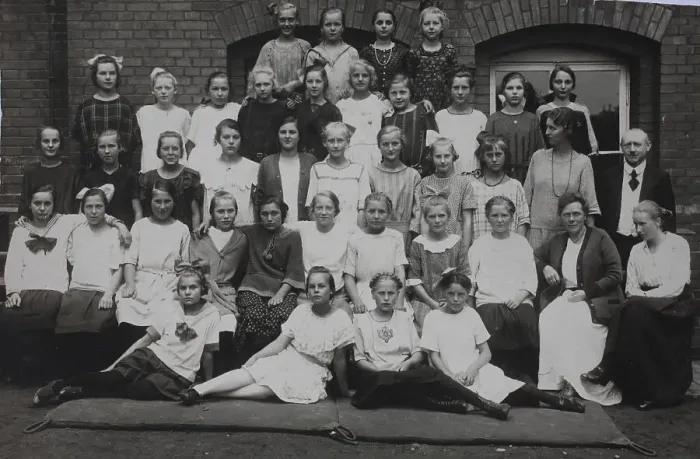 Framed Print : Class photo from Kiel, Germany