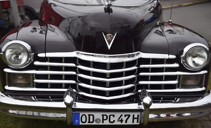 Framed Print : Classic car, 1947 Cadillac Series 62 Convertible