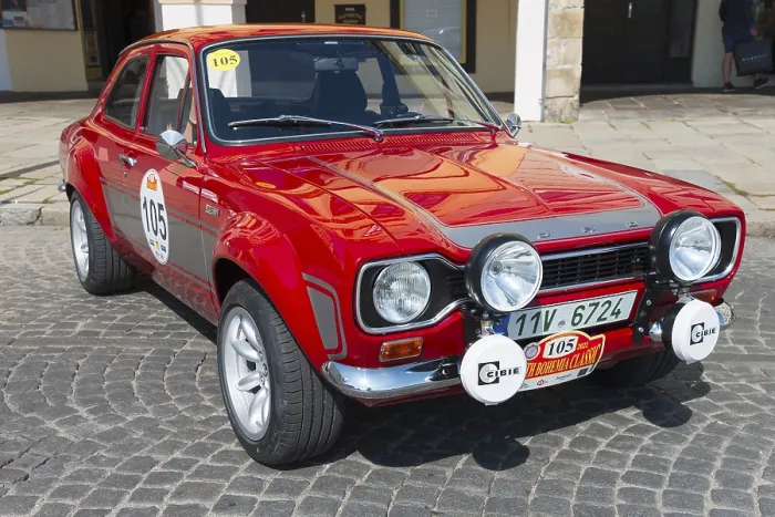 Framed Print : Classic car, Ford Escort RS2000