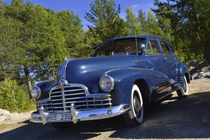 Framed Print : Classic car, Pontiac, Arvidsjaur, Lapland, Sweden2