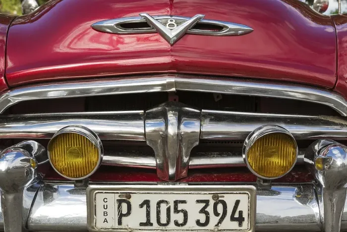 Framed Print : US classic cars from the 1950s can be rented for tourist city tours Framed Print : US classic cars from the 1950s can be rented for tourist city tours