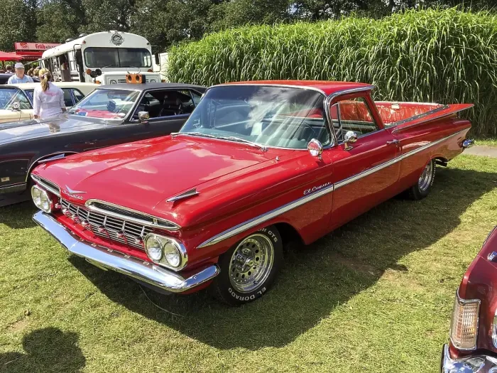 Framed Print : Classic historic pick up Chevrolet El Camino Framed Print : Classic historic pick up Chevrolet El Camino