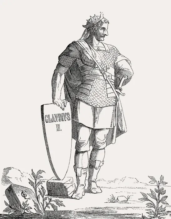 Framed Print : Claudius Gothicus or Claudius II