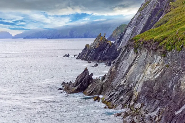 Framed Print : Cliff, Dingel, Ireland, Europe