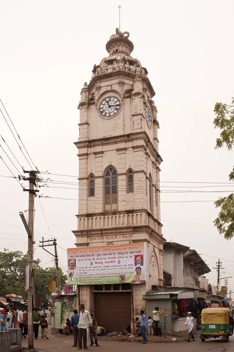 Framed Print : Clock tower at siddhpur, Gujarat, India Framed Print : Clock tower at siddhpur, Gujarat, India