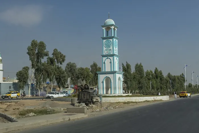 Framed Print : Clocktower in Kandahar, Afghanistan Framed Print : Clocktower in Kandahar, Afghanistan