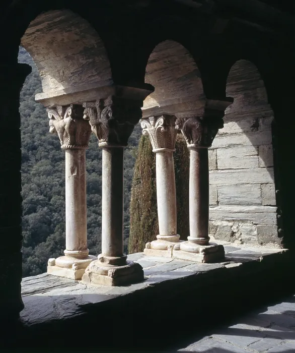 Framed Print : Cloister, St. Saint, Saint