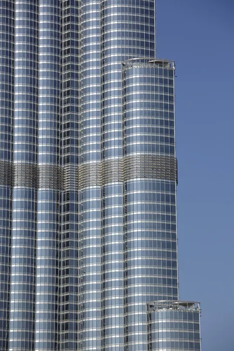 Framed Print : Close up of Burj Khalifa, Dubai