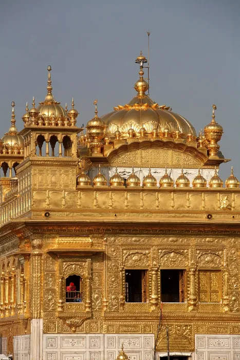Framed Print : Close up of Harmandir Sahib or Darbar Sahib or Golden temple in Amritsar